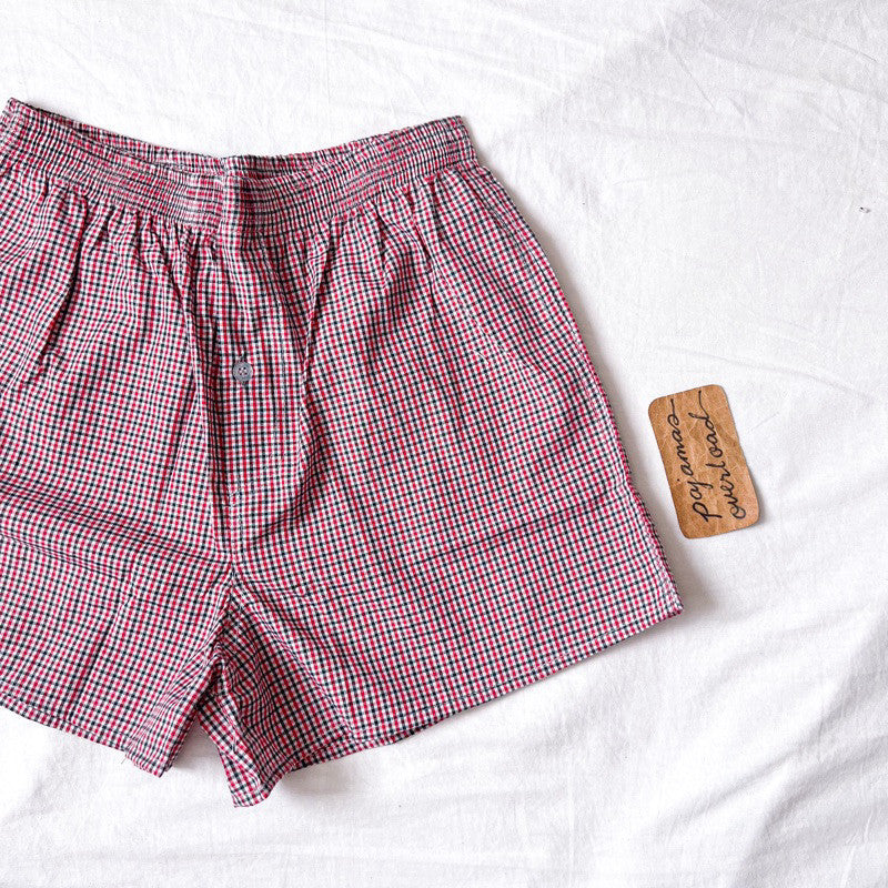 MANNY | cotton woven unisex boxer shorts pambahay | PajamasOverload
