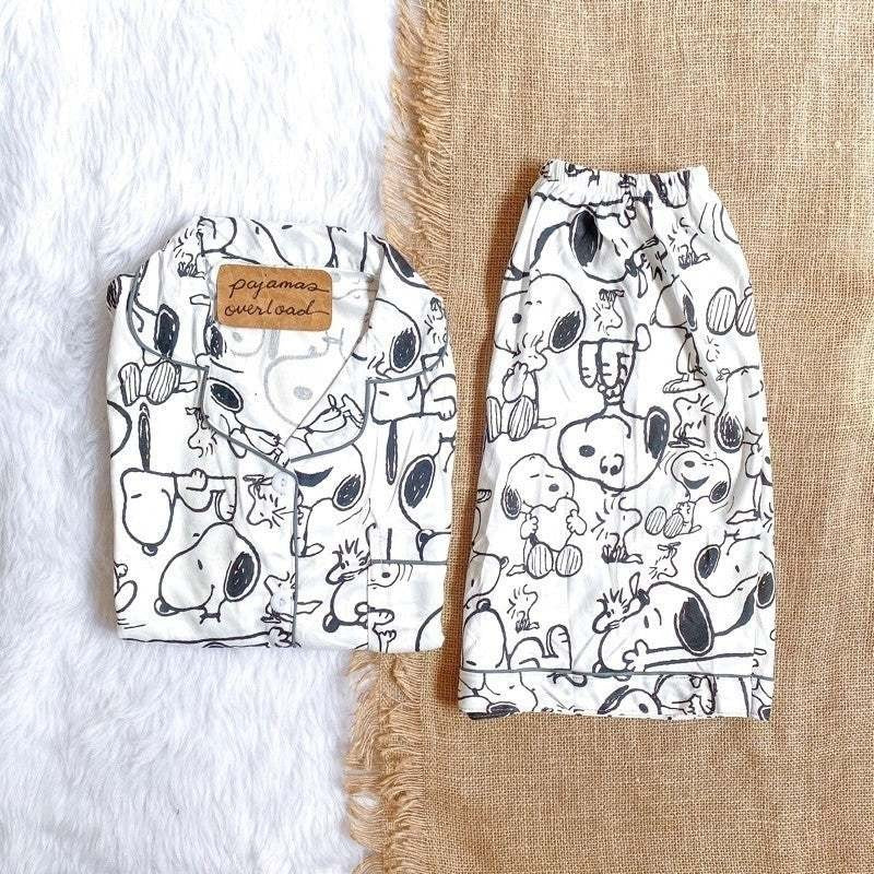 CHANDLER | polycotton shortsleeves + shorts pajama set | PajamasOverload