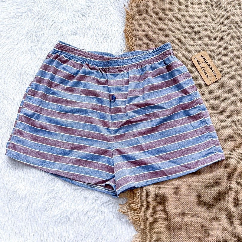 MANNY PLUS SIZE | cotton woven boxers for men | PajamasOverload