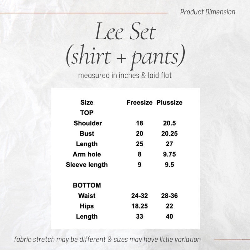 LEE CHRISTMAS | cotton jersey/waffle tshirt top + pants sleepwear pajama set | PajamasOverload
