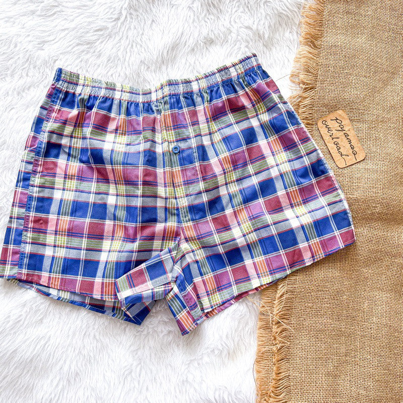 MANNY | cotton woven unisex boxer shorts pambahay | PajamasOverload
