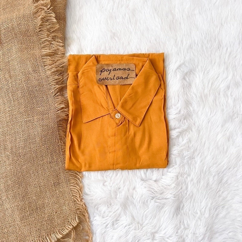 CLARK | challis unisex buttondown top | PajamasOverload