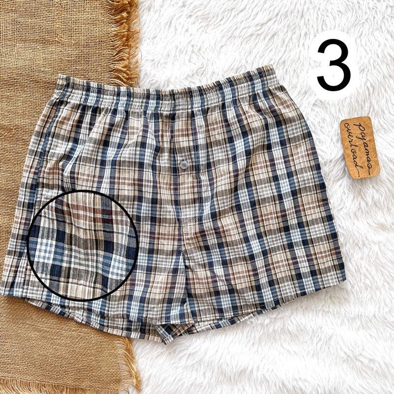 MANNY XL 2XL | cotton woven boxer shorts pambahay sleepwear | PajamasOverload