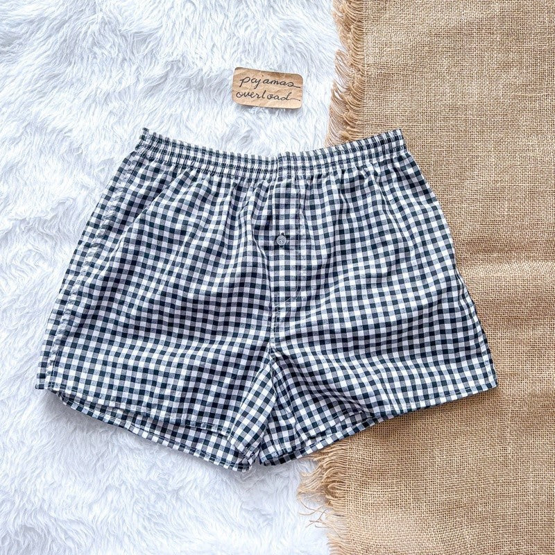 MANNY XL 2XL | cotton woven boxer shorts pambahay sleepwear | PajamasOverload