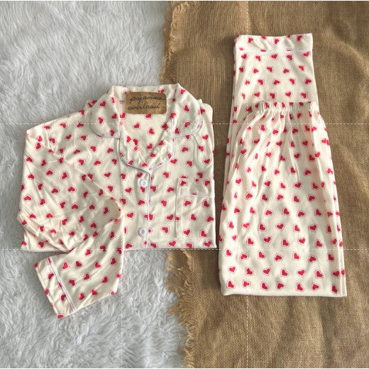 ROSS | polycotton longsleeves + pants pajama set | PajamasOverlaod