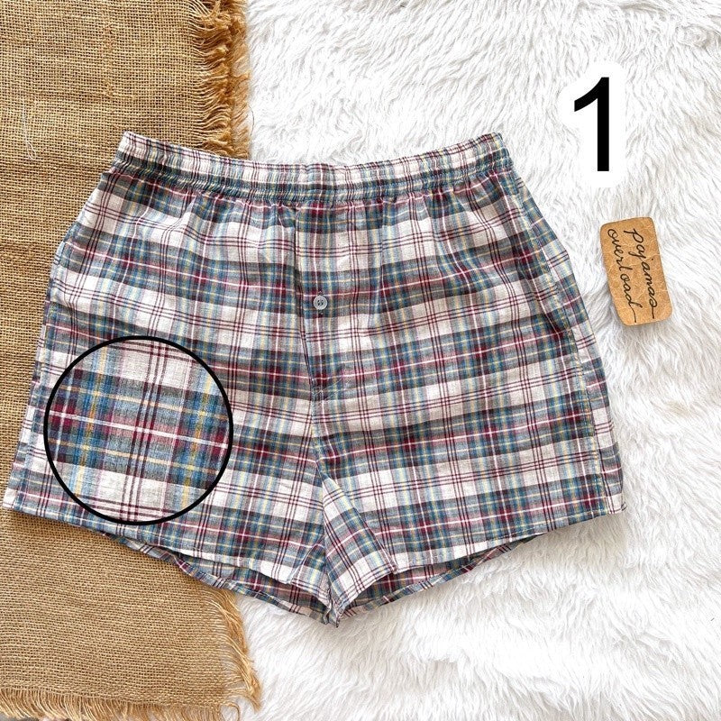 MANNY XL 2XL | cotton woven boxer shorts pambahay sleepwear | PajamasOverload
