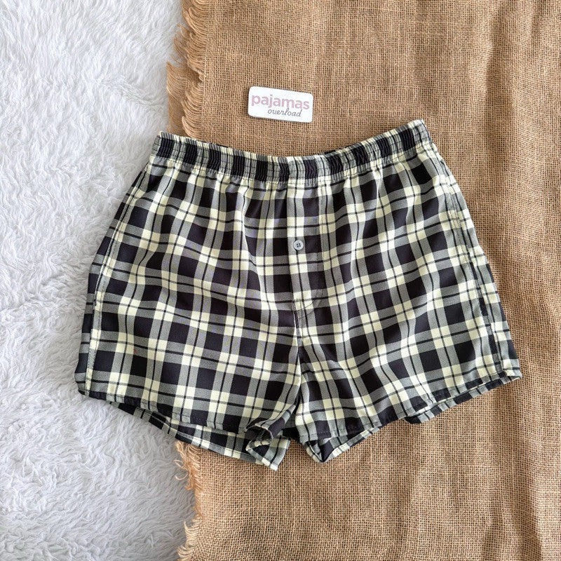 MANNY | cotton woven unisex boxer shorts pambahay | PajamasOverload