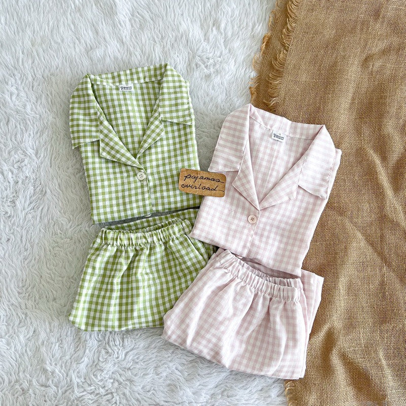 JOY | special fabric shortsleeves + shorts sleepwear loungewear set | PajamasOverload