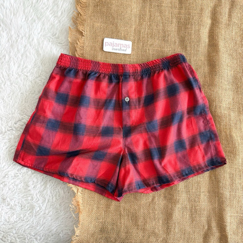 MANNY | cotton woven unisex boxer shorts pambahay | PajamasOverload