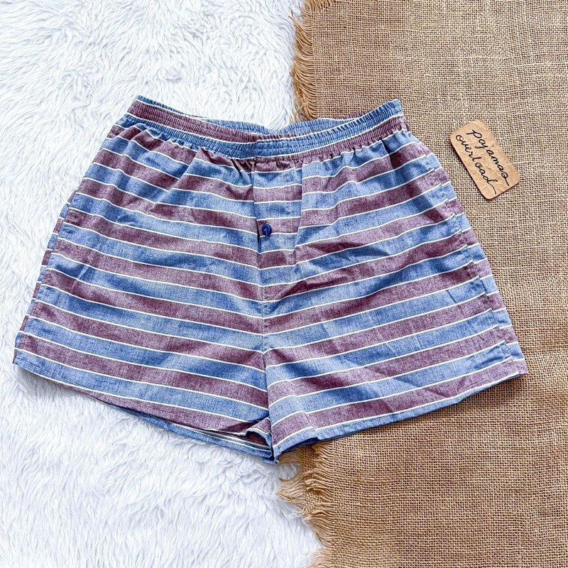 MANNY | cotton woven unisex boxer shorts pambahay | PajamasOverload
