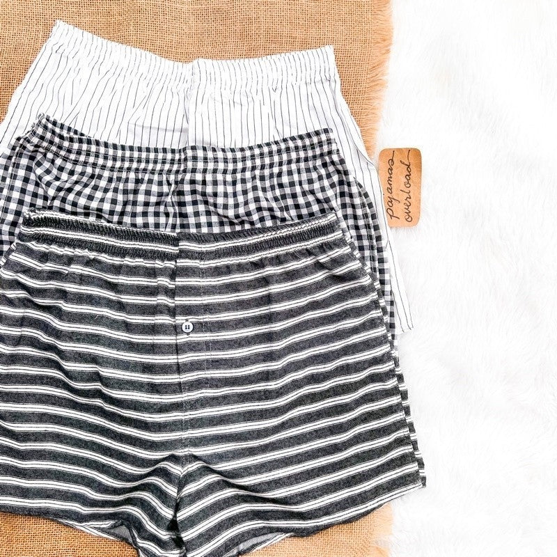 MANNY XL 2XL | cotton woven boxer shorts pambahay sleepwear | PajamasOverload