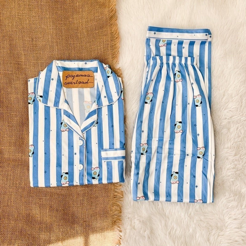 JOEY BTS TINYTAN | polycotton shortsleeves + pants pajama sleepwear set BTS | PajamasOverload
