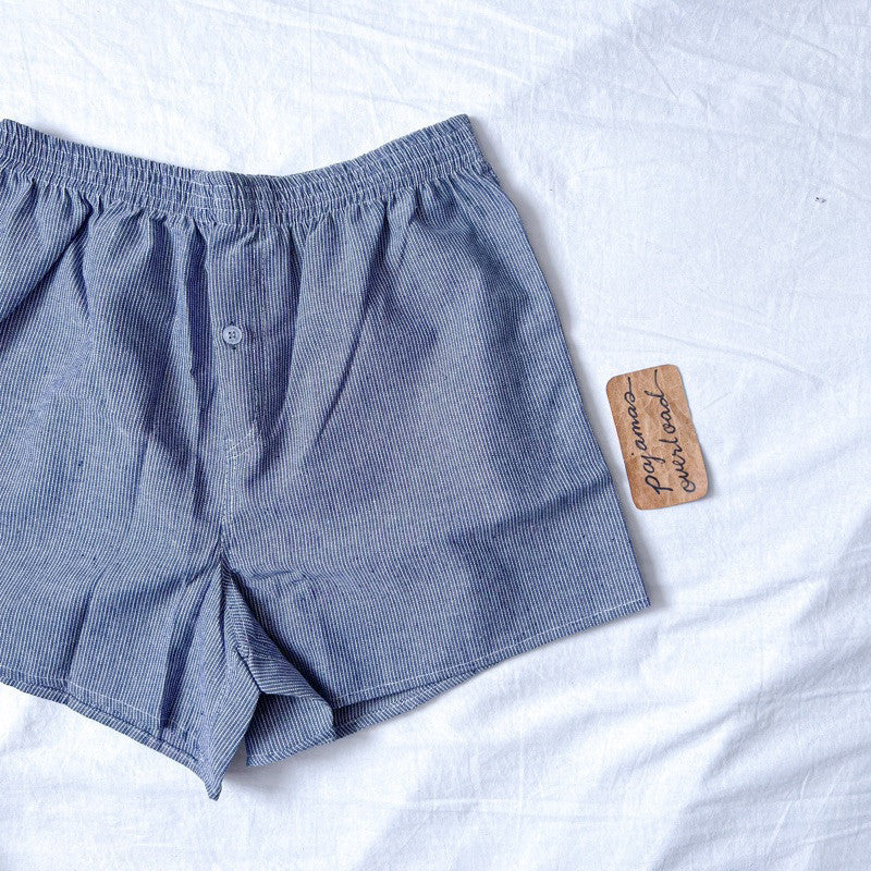 MANNY XL 2XL | cotton woven boxer shorts pambahay sleepwear | PajamasOverload