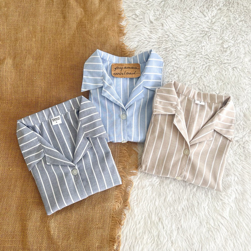 JOY | special fabric shortsleeves + shorts sleepwear loungewear set | PajamasOverload