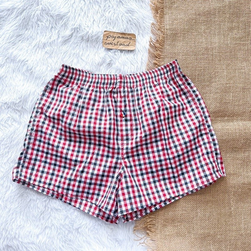 MANNY XL 2XL | cotton woven boxer shorts pambahay sleepwear | PajamasOverload