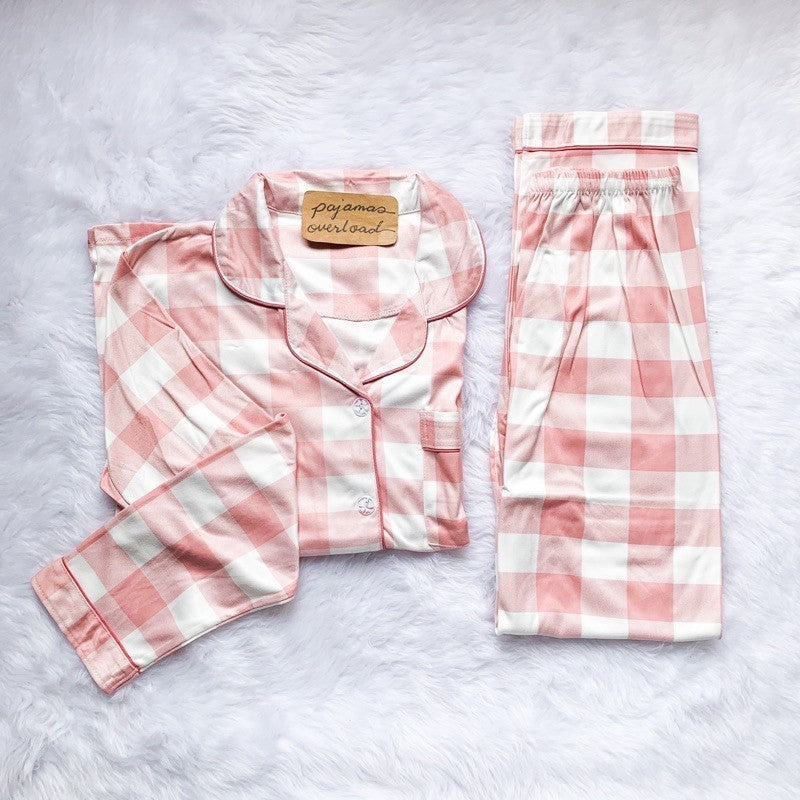 ROSS | polycotton longsleeves + pants pajama set | PajamasOverlaod