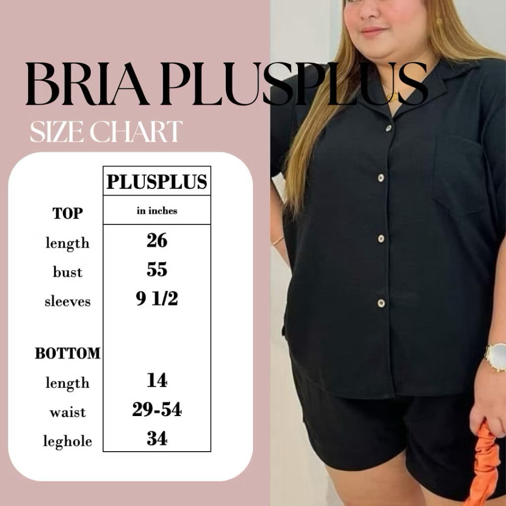 BRIA | viscose linen shortsleeves + shorts sleepwear pajama set | PajamasOverload