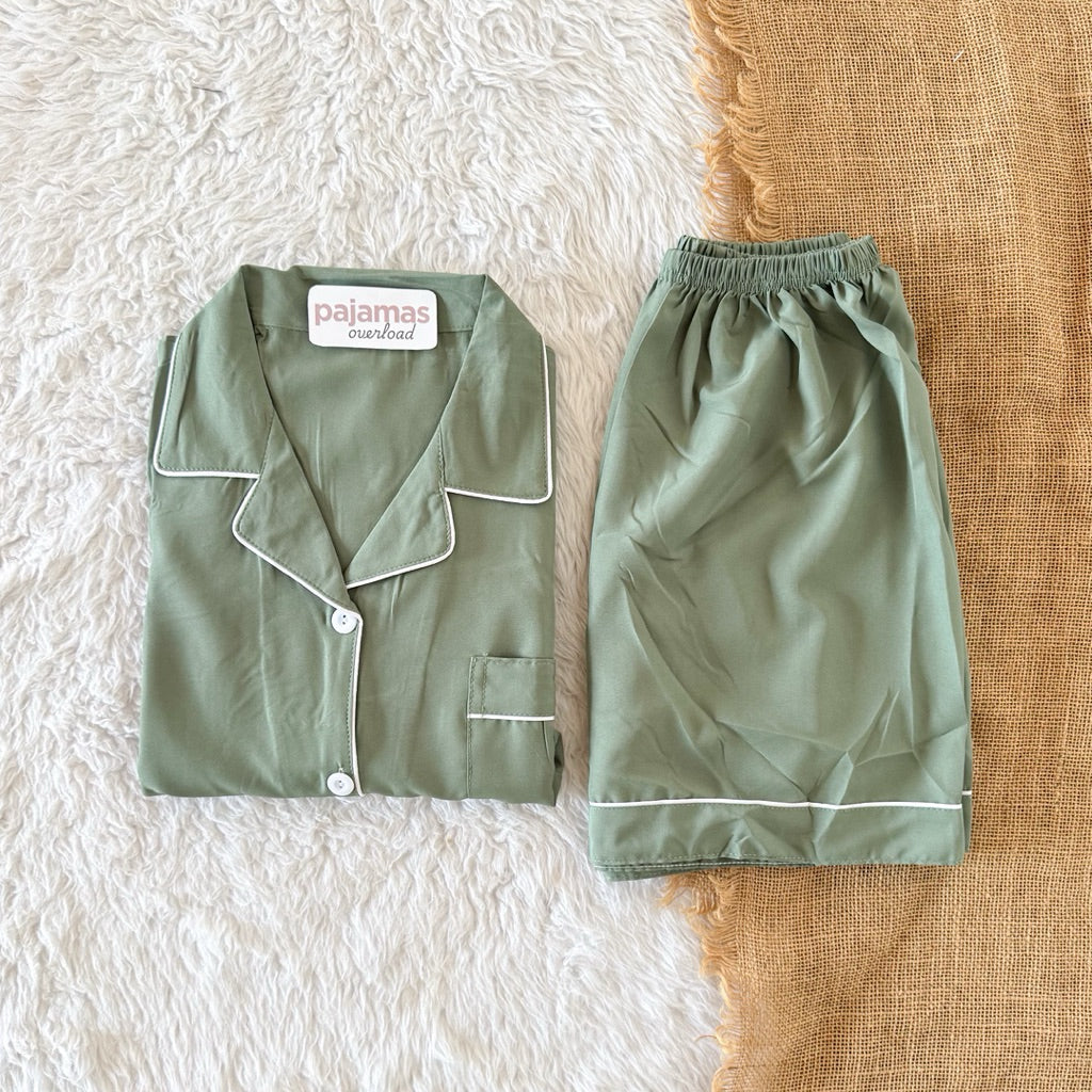 CHANDLER | polyspandex shortsleeves + shorts sleepwear pajama set | PajamasOverload