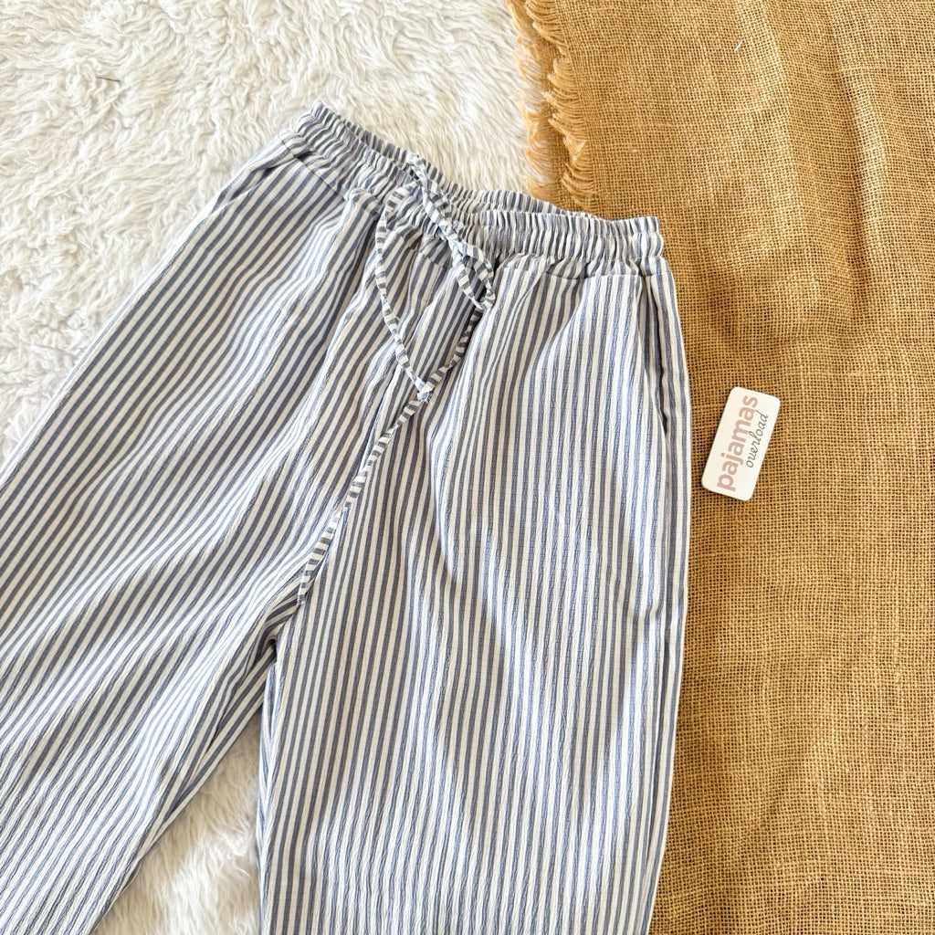 FLEUR | bubble gauze drawstring pants | PajamasOverload