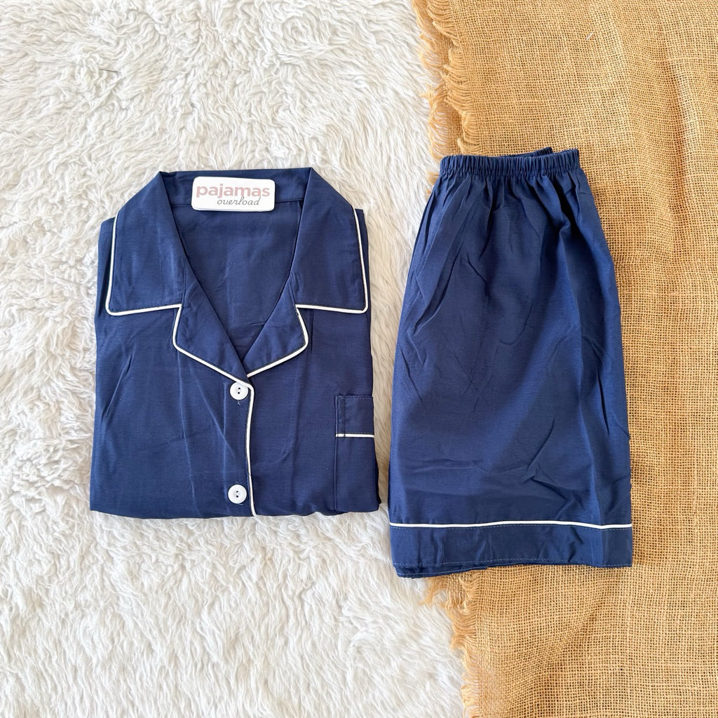 CHANDLER | polyspandex shortsleeves + shorts sleepwear pajama set | PajamasOverload