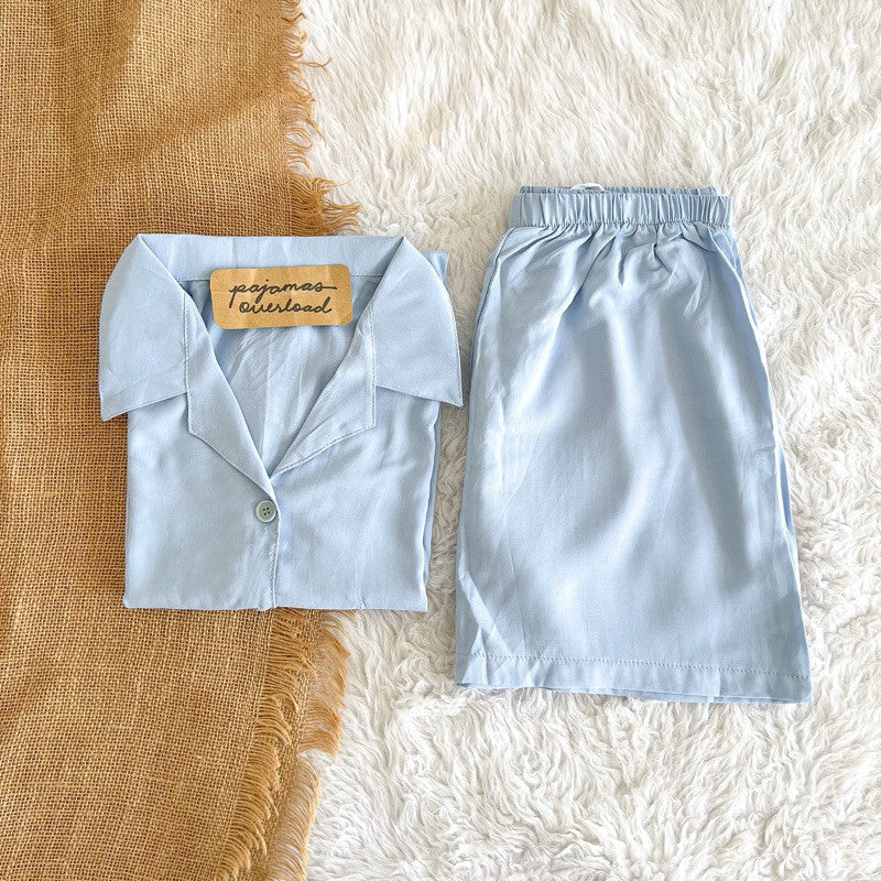 JOY | challis shortsleeves top + shorts sleepwear set | PajamasOverload