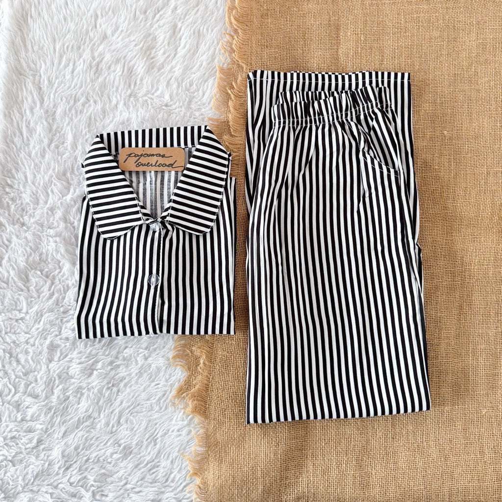 JULIANA PANTS | soft linen shortsleeves + shorts buttondown set | PajamasOverload