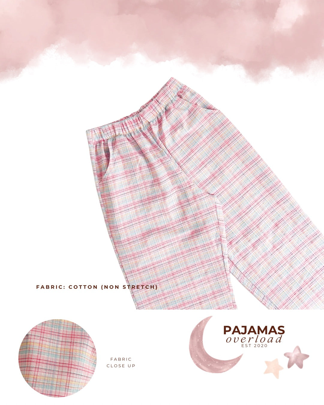 GAB PANTS | cotton / crumpled  pants with pocket | PajamasOverload