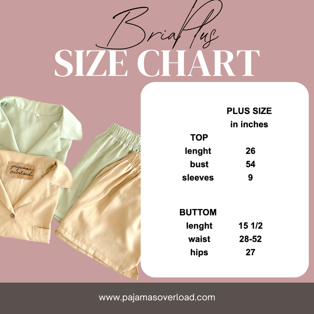 BRIA | cotton silk shortsleeves top + shorts sleepwear set | PajamasOverload