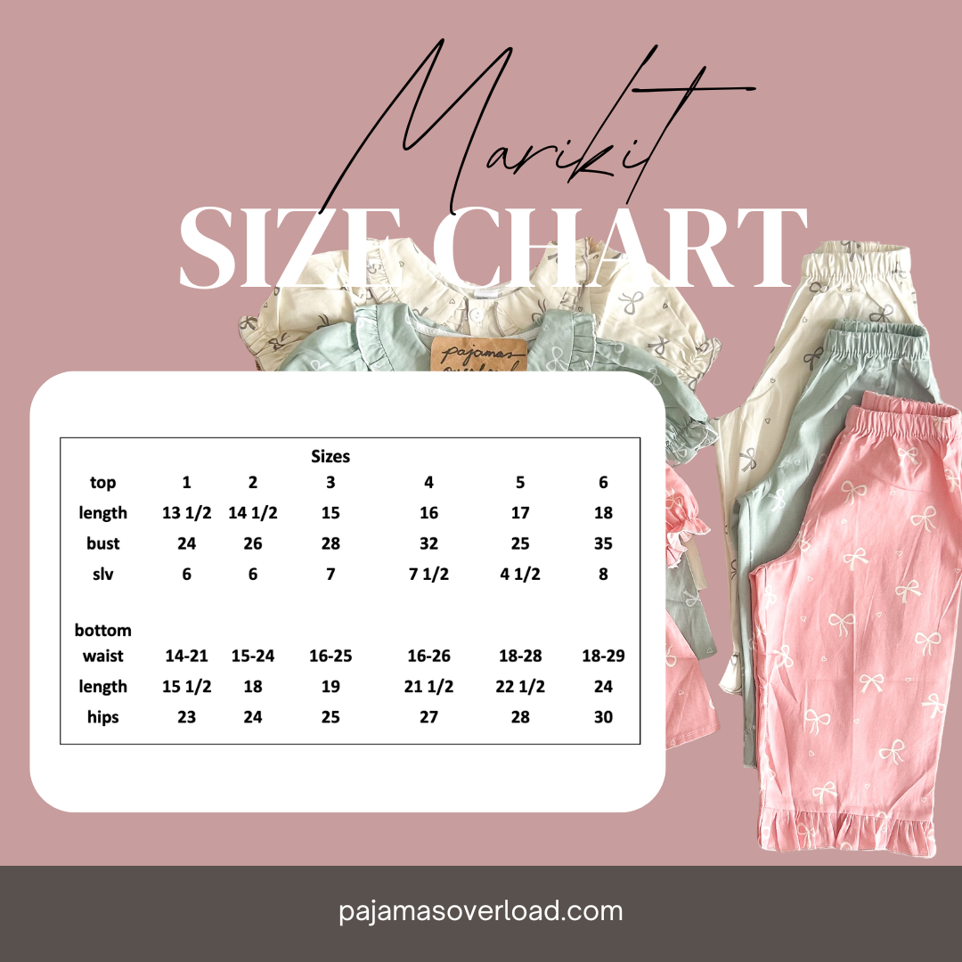 MARIKIT | cotton ruffles top + pants sleepwear pajama set | PajamasOverload