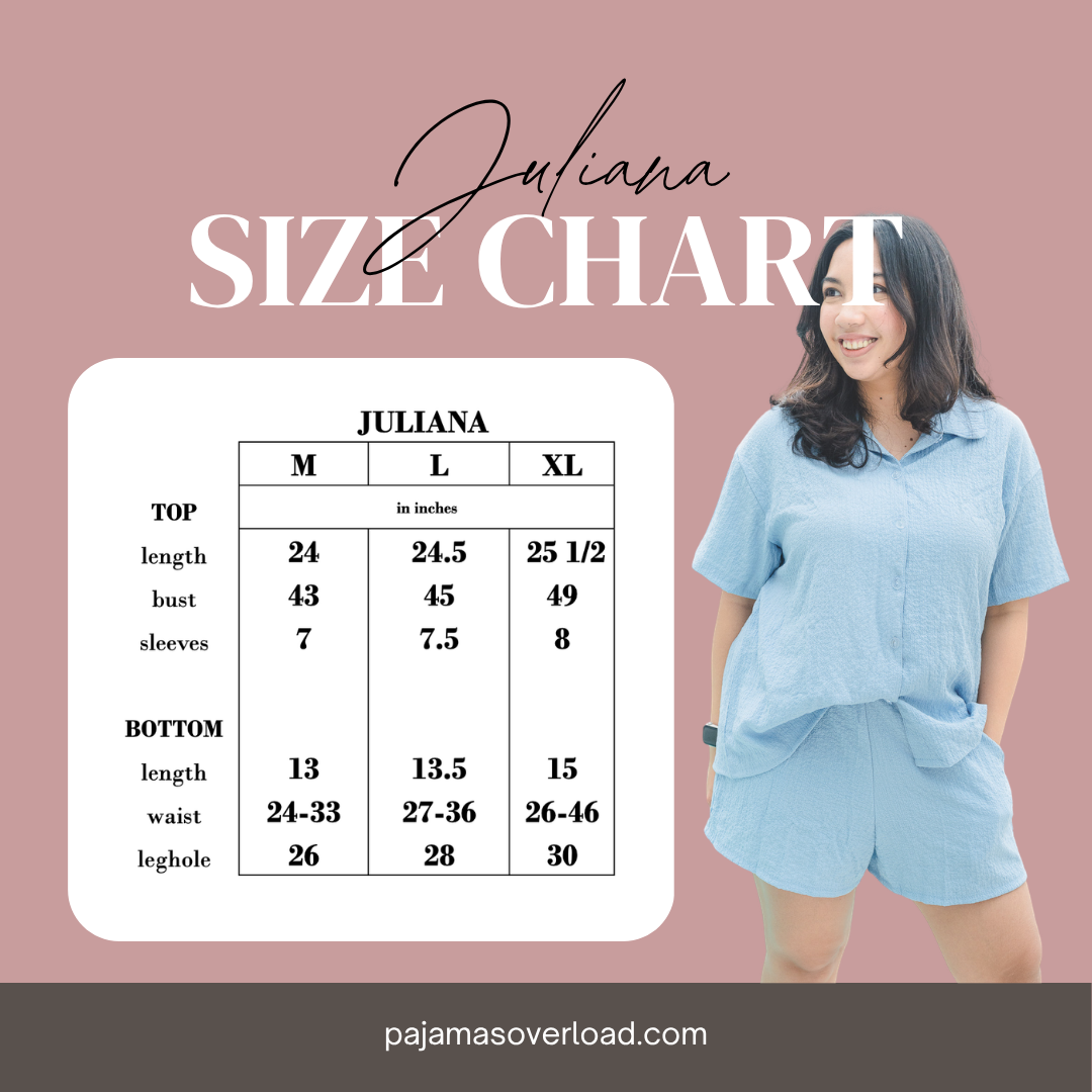 JULIANA | soft linen shortsleeves + shorts buttondown set | PajamasOverload