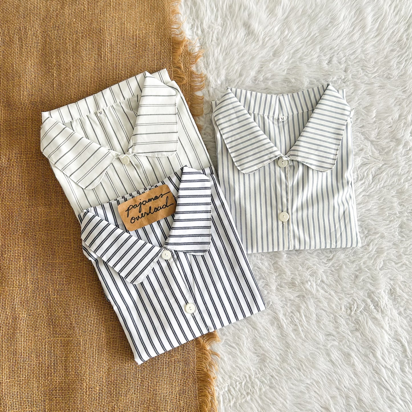 JULIANA PANTS | soft linen shortsleeves + pants buttondown set | PajamasOverload