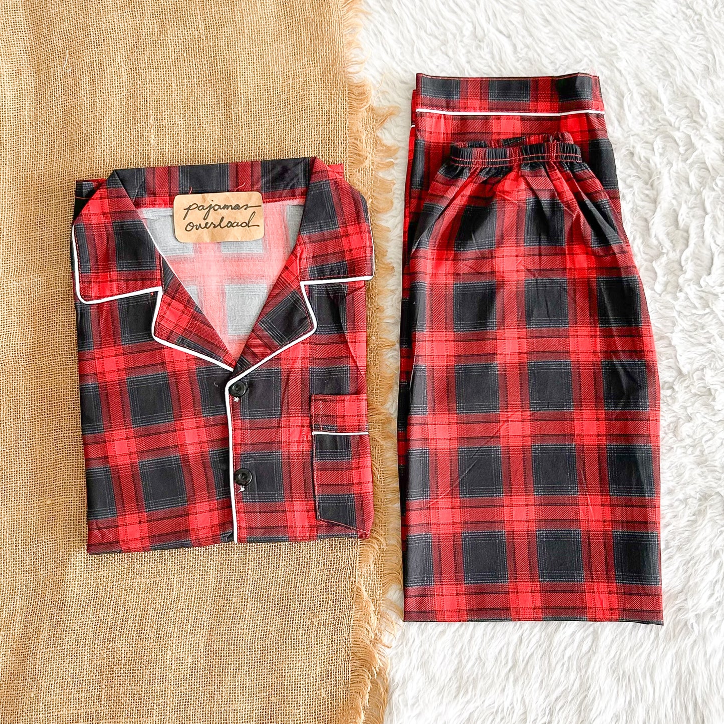 MIKE | polycotton pajama set for men | PajamasOverload