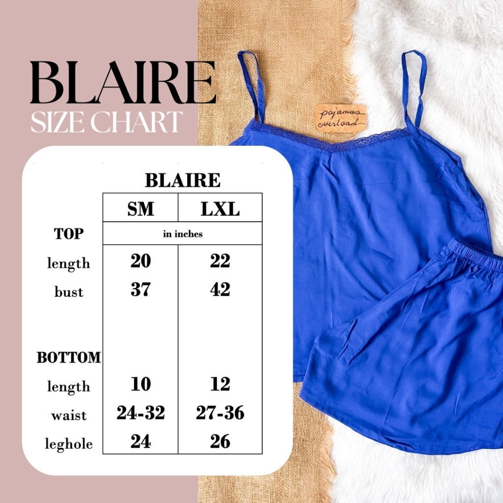 BLAIRE | challis sleeveless cami top + sexy shorts sleepwear set | PajamasOverload