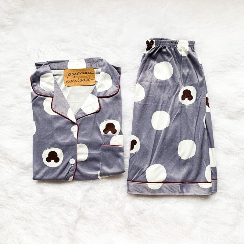 CHANDLER | polycotton shortsleeves + shorts pajama set | PajamasOverload