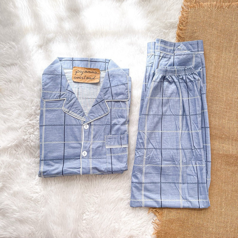 MIKE | polycotton pajama set for men | PajamasOverload