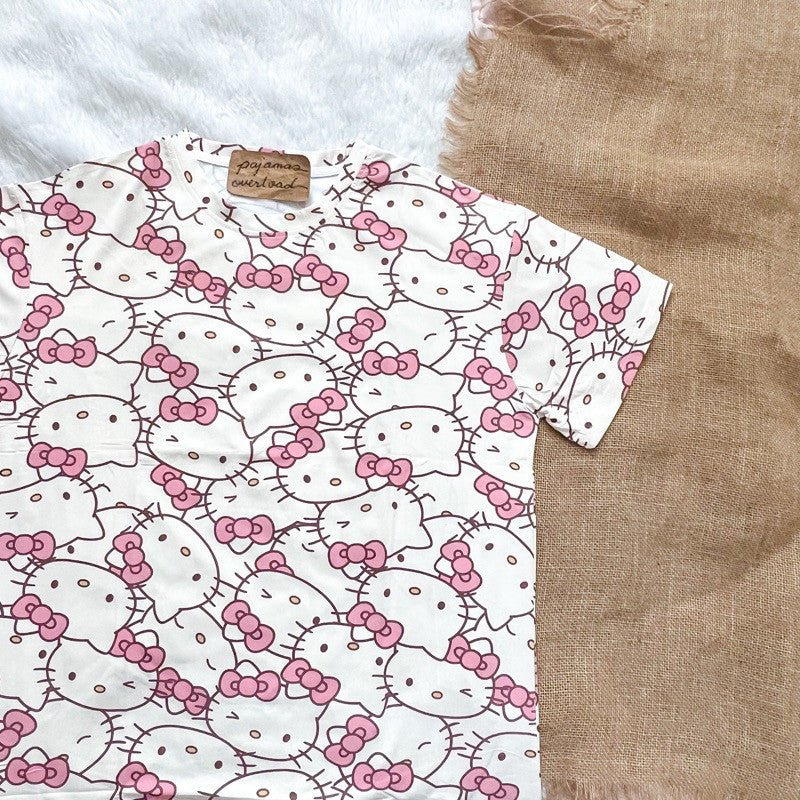 LOU | polycotton tshirt sleepwear dress | PajamasOverload