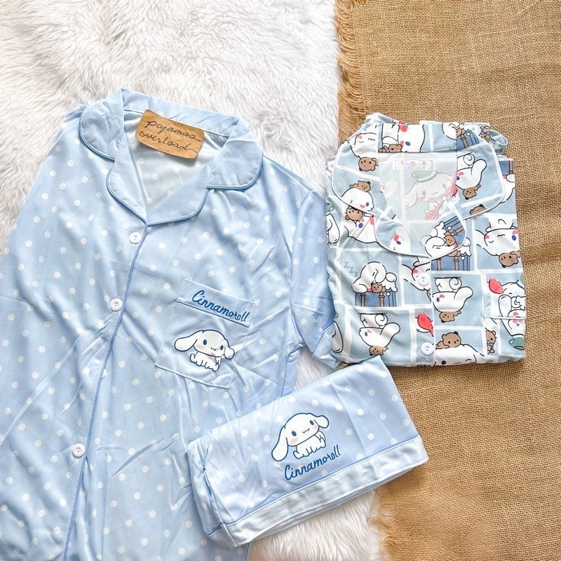 CHANDLER | polycotton short sleeves + shorts pajamas | PajamasOverload