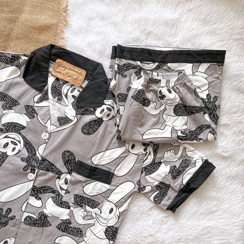 5 CHANDLER | polycotton shortsleeves + shorts pajama set | PajamasOverload