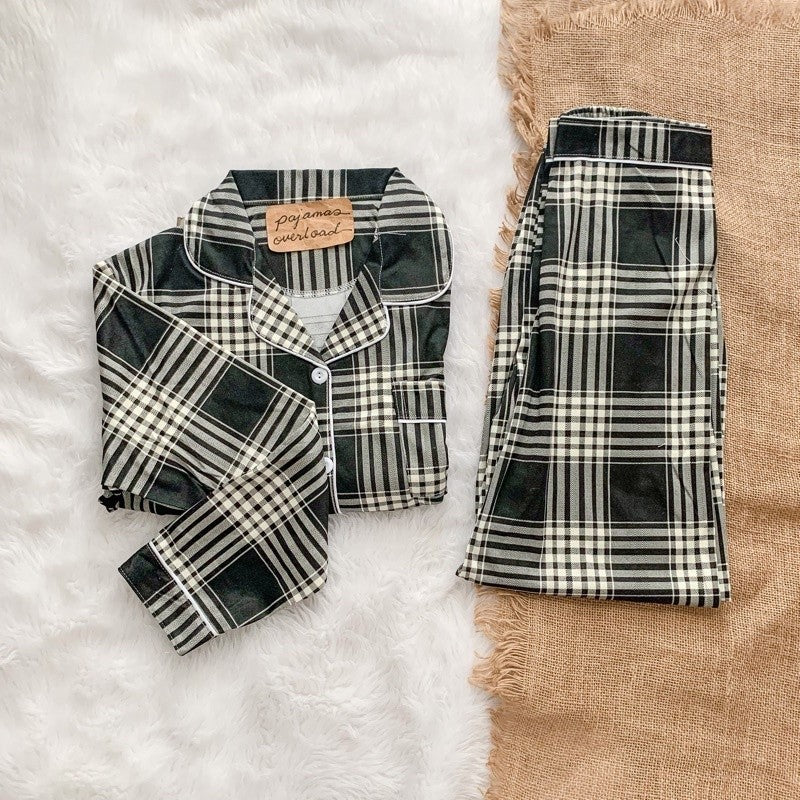 ROSS | polycotton longsleeves + pants pajama set | PajamasOverlaod