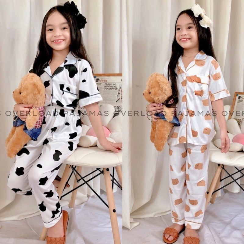 BLUEY KIDS | polycotton shortsleeves + pants sleepwear pajama set | PJOKIDS