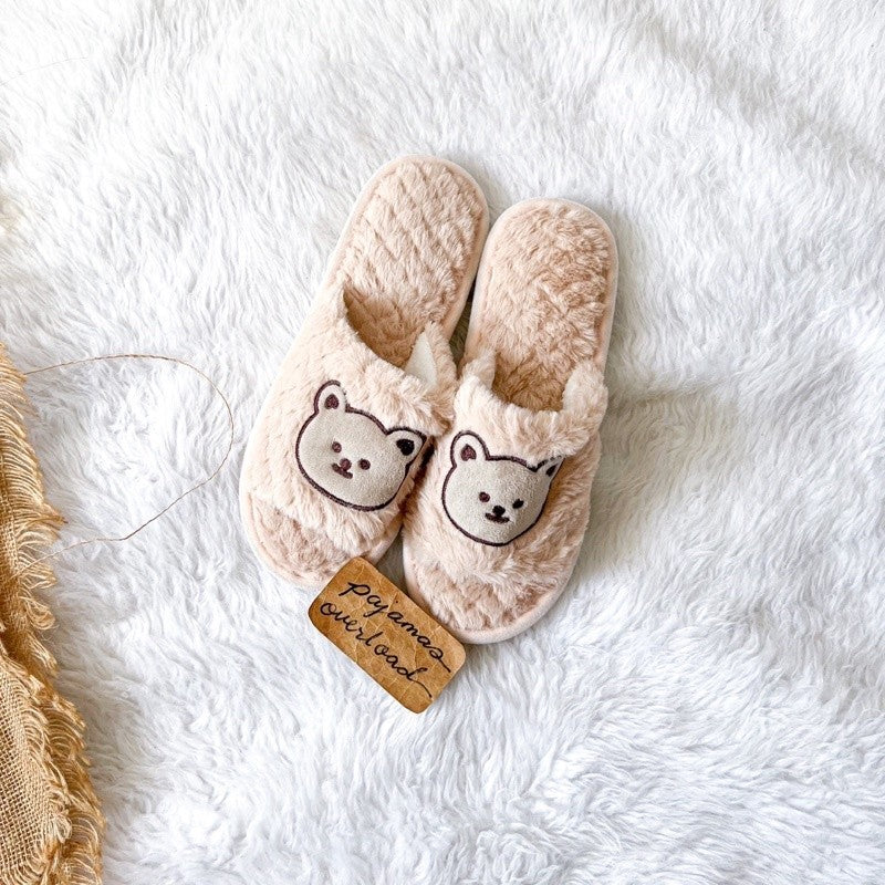 INDOOR WOOL SLIPPERS | opentoe | PajamasOverload