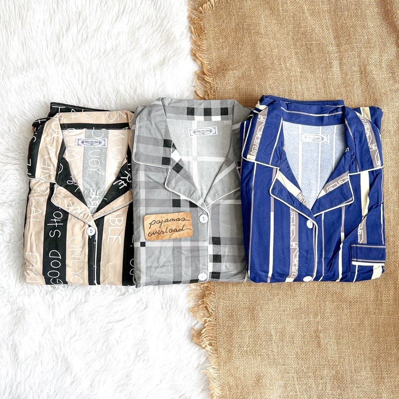 MIKE | polycotton pajama set for men | PajamasOverload