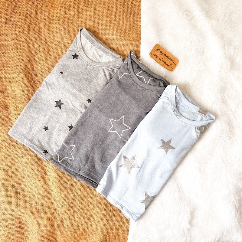 CAEL KIDS | unisex tshirt + pants pajama sleepwear set | PajamasOverloadKids