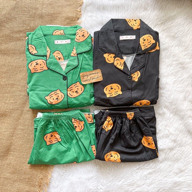 5 CHANDLER | polycotton shortsleeves + shorts pajama set | PajamasOverload