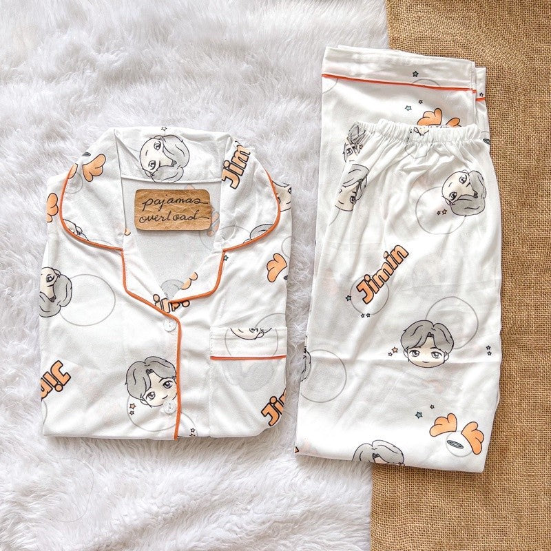 JOEY BTS TINYTAN | polycotton shortsleeves + pants pajama sleepwear set BTS | PajamasOverload