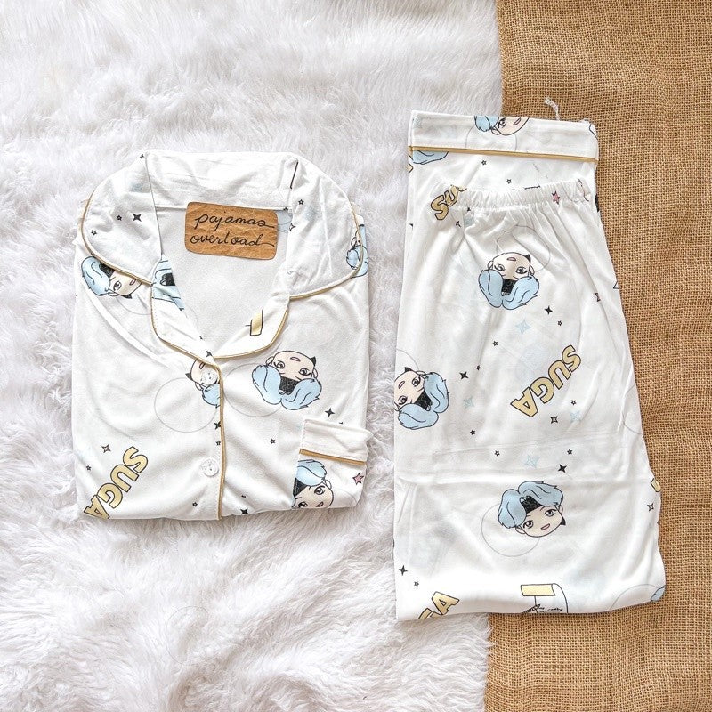 JOEY BTS TINYTAN | polycotton shortsleeves + pants pajama sleepwear set BTS | PajamasOverload