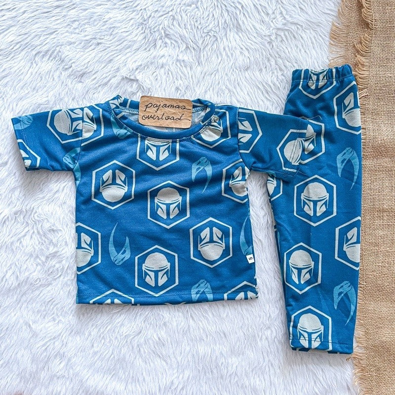 CAEL KIDS 2 | unisex tshirt + pants sleepwear pajama set | PajamasOverloadKids