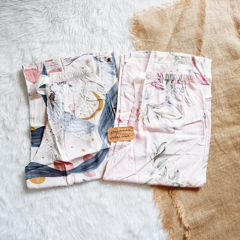 SQ PANTS | cotton challis squarepants sleepwear pajama | PajamasOverload