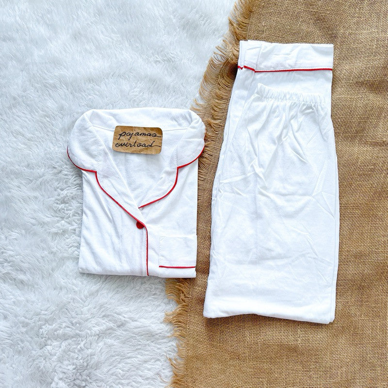 ZEUS PANTS | cotton jersey shortsleeves top + pants pajama set | PajamasOverload