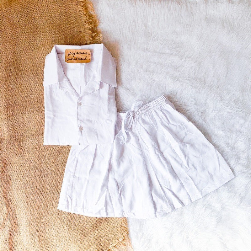 JOY | challis shortsleeves top + shorts sleepwear set | PajamasOverload